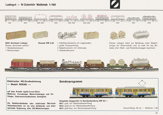 Seite 55 Arnold rapido Katalog 1966-1967