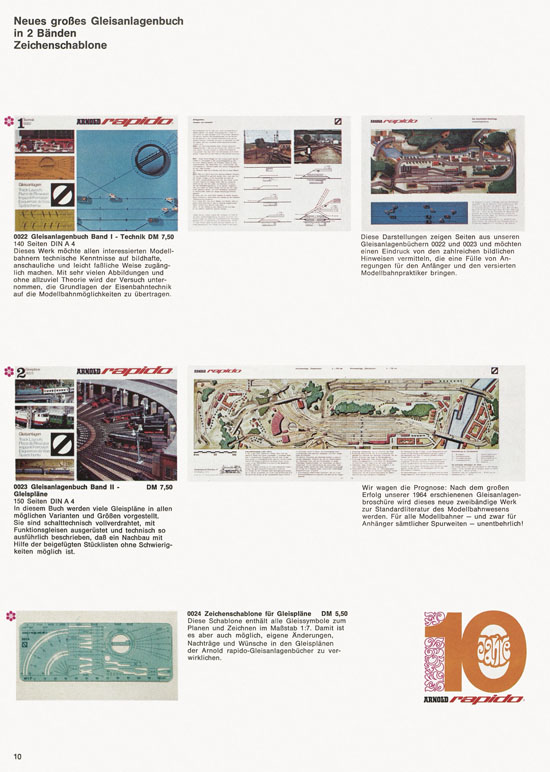 Seite 10 Arnold rapido Katalog 1970-1971
