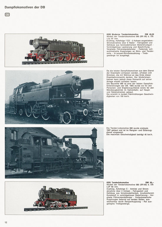 Seite 12 Arnold rapido Katalog 1970-1971