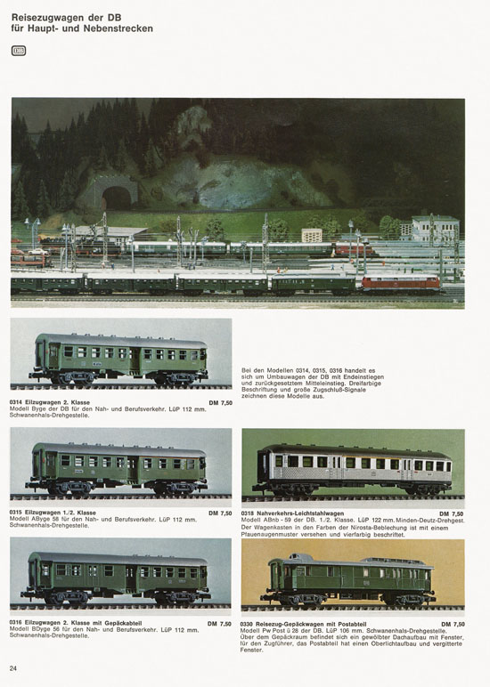 Seite 24 Arnold rapido Katalog 1970-1971