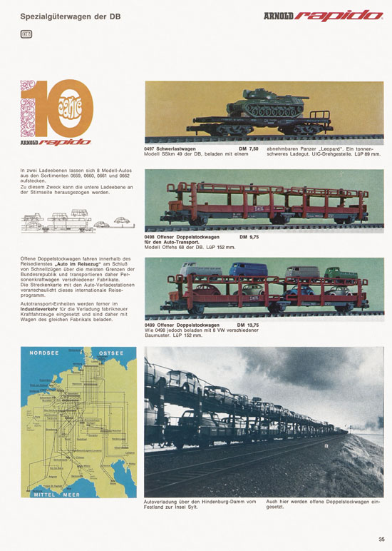 Seite 35 Arnold rapido Katalog 1970-1971