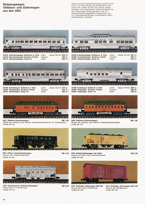 Seite 40 Arnold rapido Katalog 1970-1971