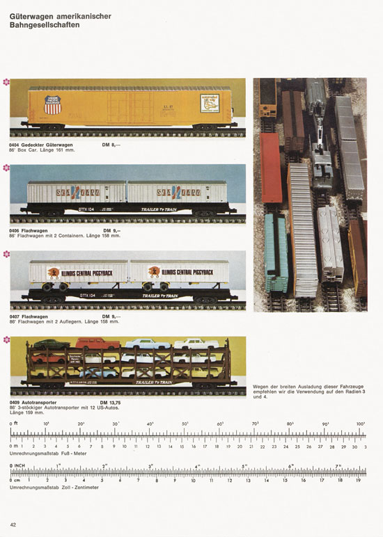 Arnold rapido Katalog 1970-1971