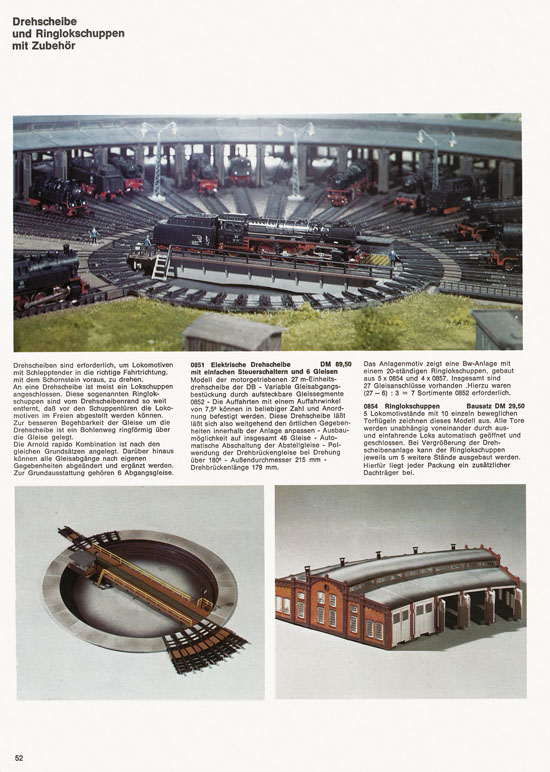 Seite 52 Arnold rapido Katalog 1970-1971