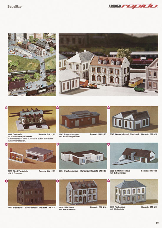 Seite 59 Arnold rapido Katalog 1970-1971