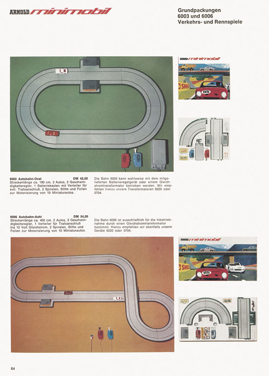 Arnold rapido Katalog 1970-1971