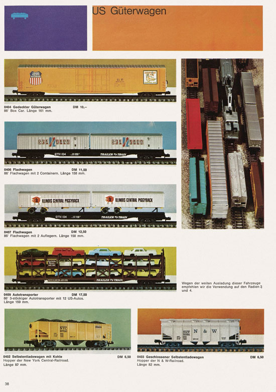 Arnold rapido Katalog 1973