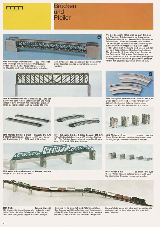 Arnold rapido Katalog 1973