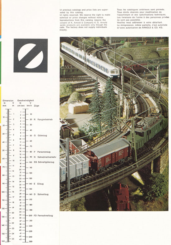 Seite 2 Arnold rapido Katalog 1974-1975