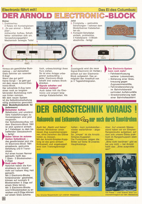 Seite 4 Arnold rapido Katalog 1974-1975