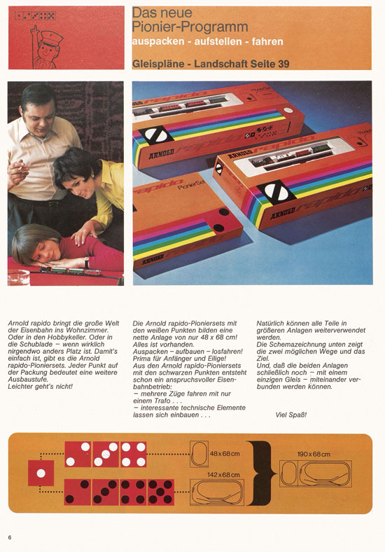 Seite 10 Arnold rapido Katalog 1974-1975