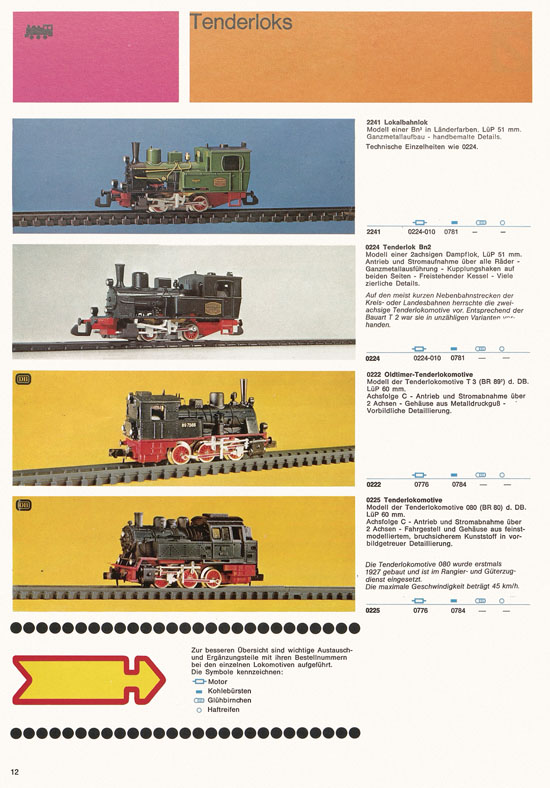 Seite 16 Arnold rapido Katalog 1974-1975