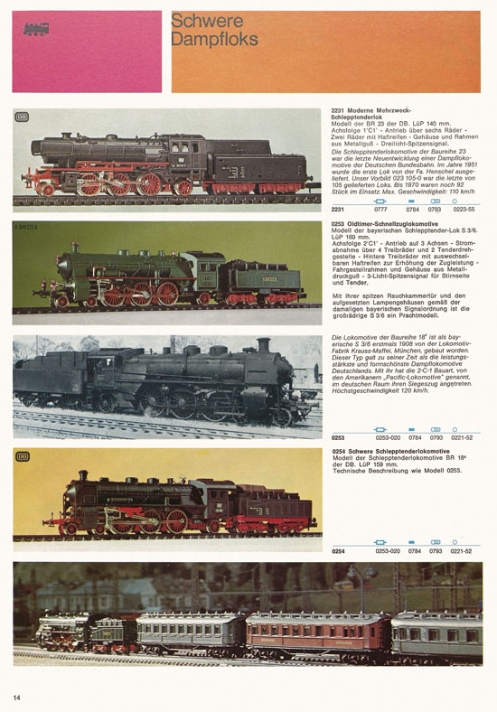 Seite 18 Arnold rapido Katalog 1974-1975