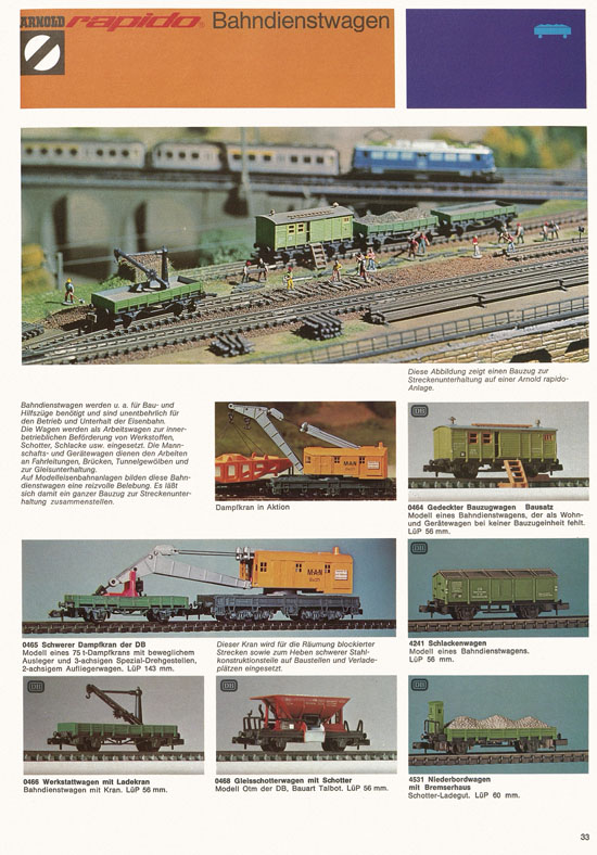 Seite 37 Arnold rapido Katalog 1974-1975