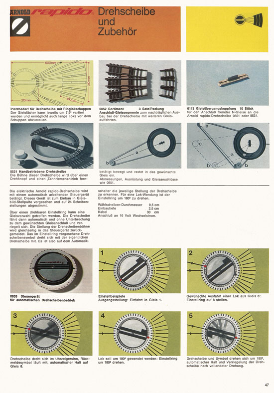 Seite 51 Arnold rapido Katalog 1974-1975