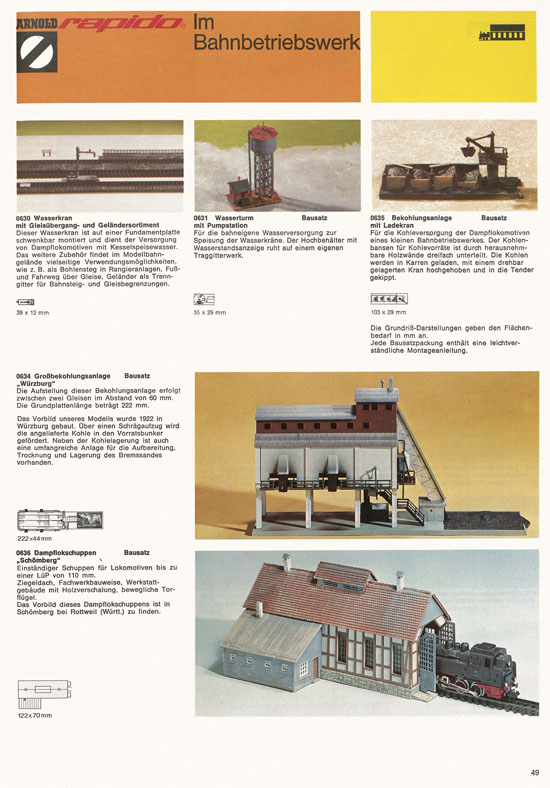 Seite 53 Arnold rapido Katalog 1974-1975