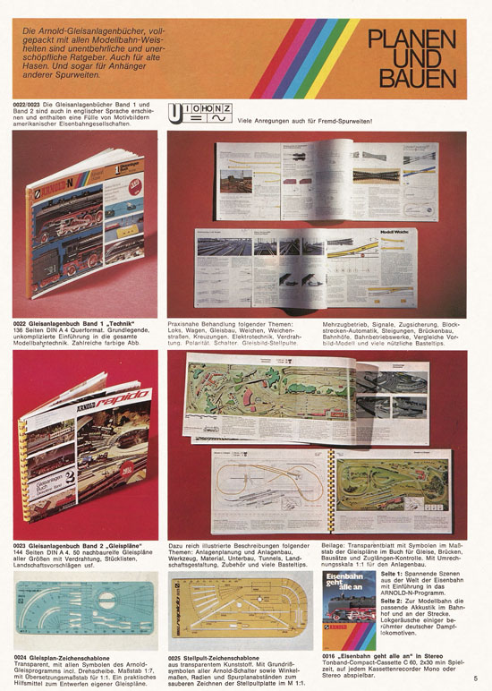 Arnold Katalog N-Modellbahnen 1976-1977