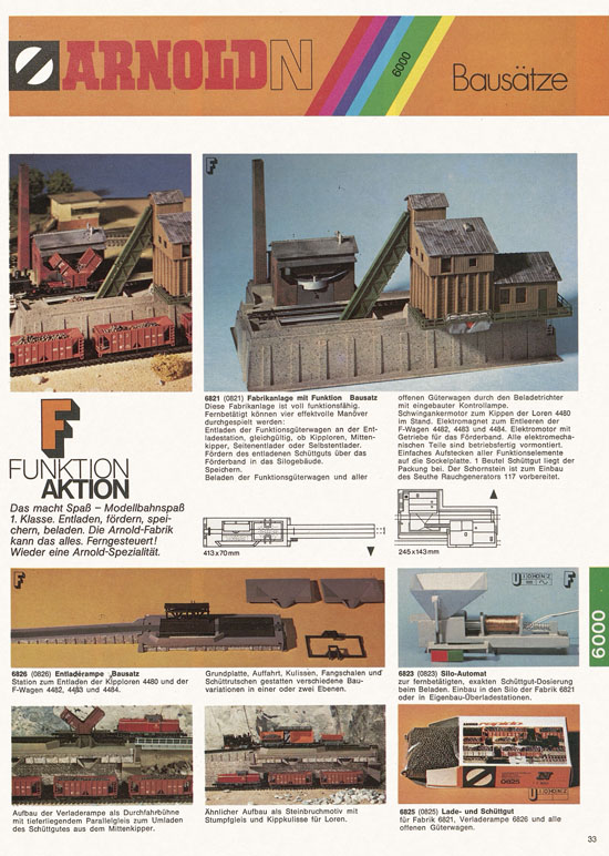 Arnold Katalog N-Modellbahnen 1976-1977