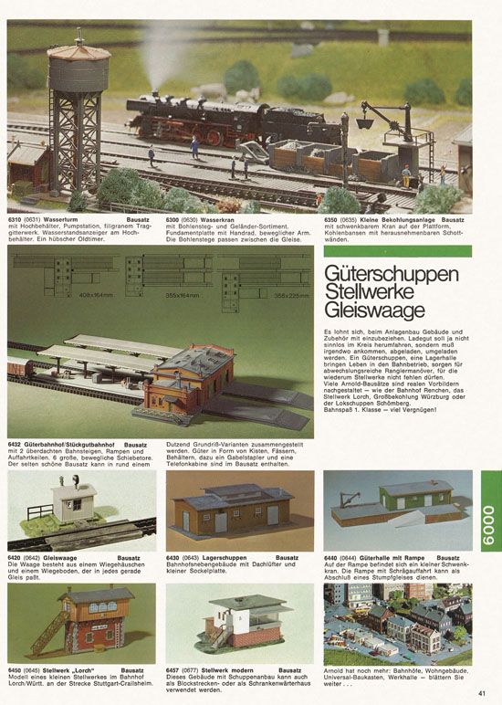 Arnold Katalog N-Modellbahnen 1976-1977