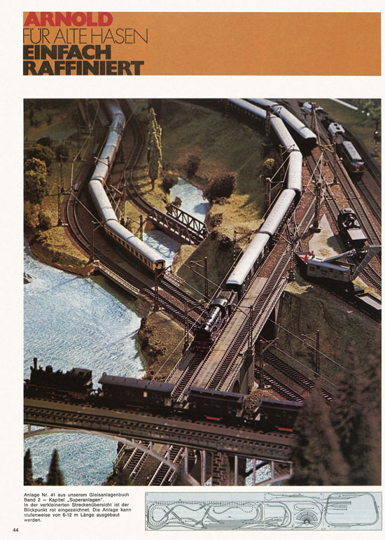 Arnold Katalog N-Modellbahnen 1976-1977