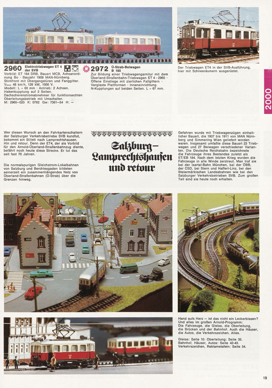 Arnold Katalog N-Modellbahnen 1977-1978