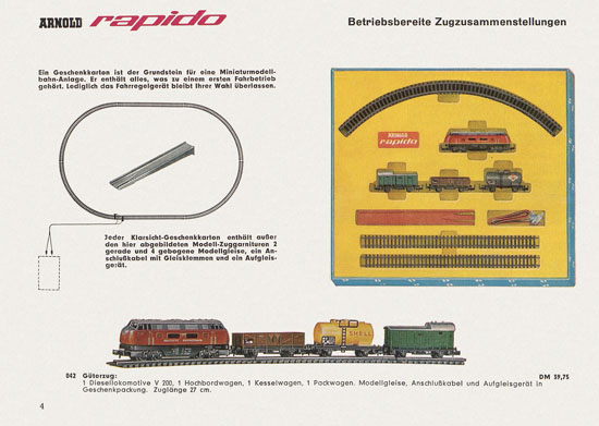 Seite 4 Arnold rapido Katalog 1964-1965