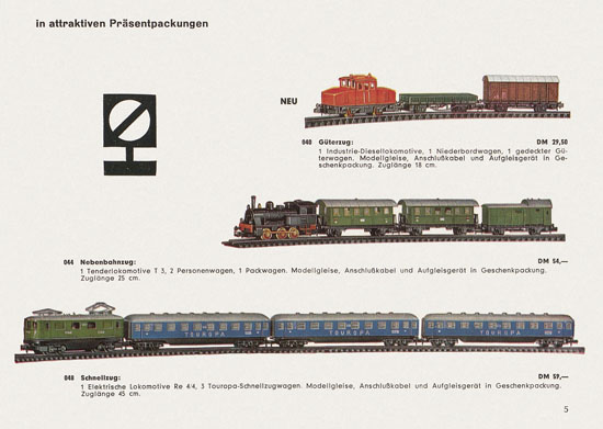 Arnold rapido Katalog 1964-1965