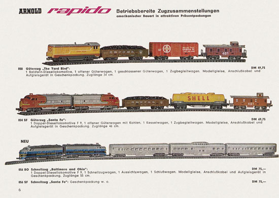 Seite 6 Arnold rapido Katalog 1964-1965