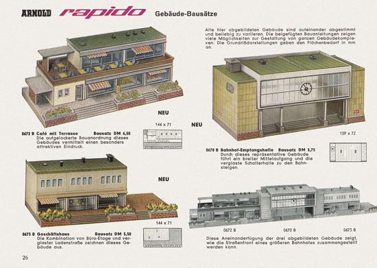 Seite 26 Arnold rapido Katalog 1964-1965