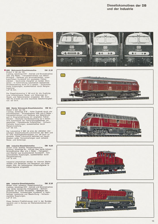 Arnold rapido Katalog 1967-1968