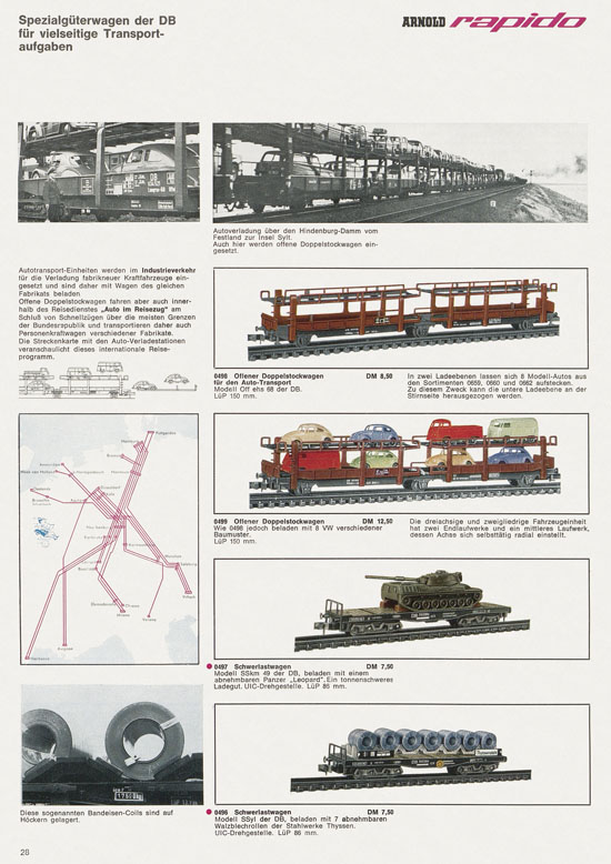 Arnold rapido Katalog 1967-1968