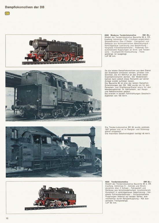 Arnold rapido Modellbahnkatalog 1969-1970