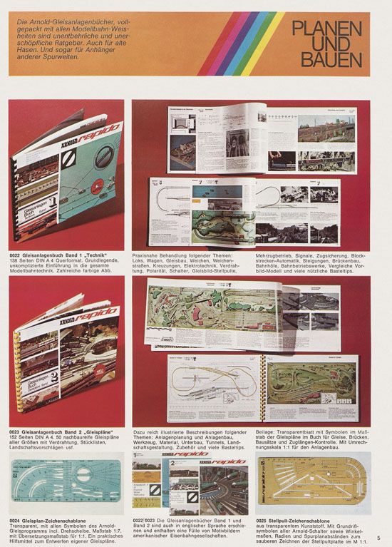 Arnold N Modelleisenbahn-Katalog 1975-1976