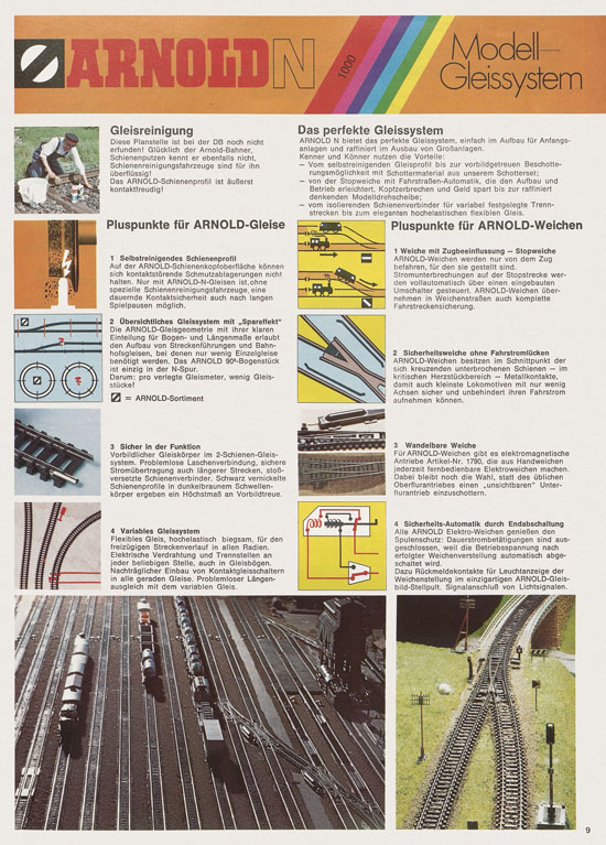 Arnold N Modelleisenbahn-Katalog 1975-1976