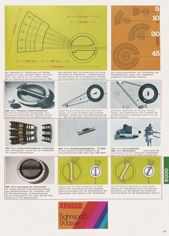 Arnold N Modelleisenbahn-Katalog 1975-1976