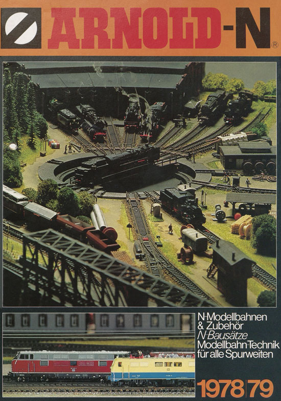 Seite 1 Arnold Katalog N-Modellbahnen 1978-1979