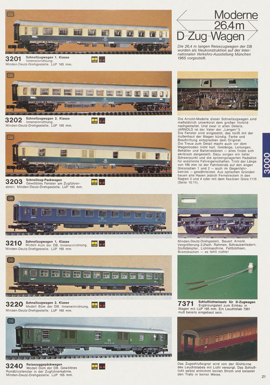 Seite 21 Arnold Katalog N-Modellbahnen 1978-1979
