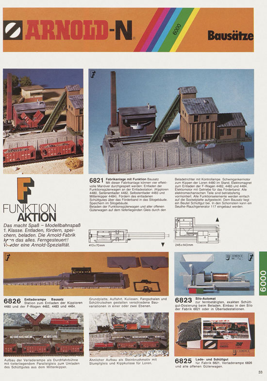 Seite 33 Arnold Katalog N-Modellbahnen 1978-1979