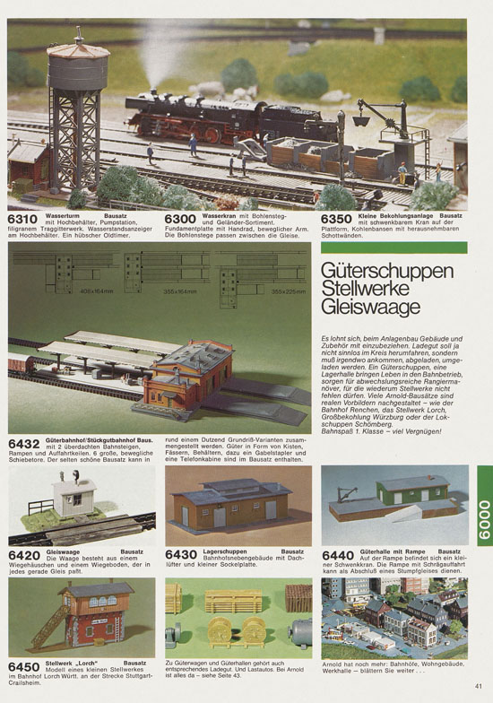 Seite 41 Arnold Katalog N-Modellbahnen 1978-1979