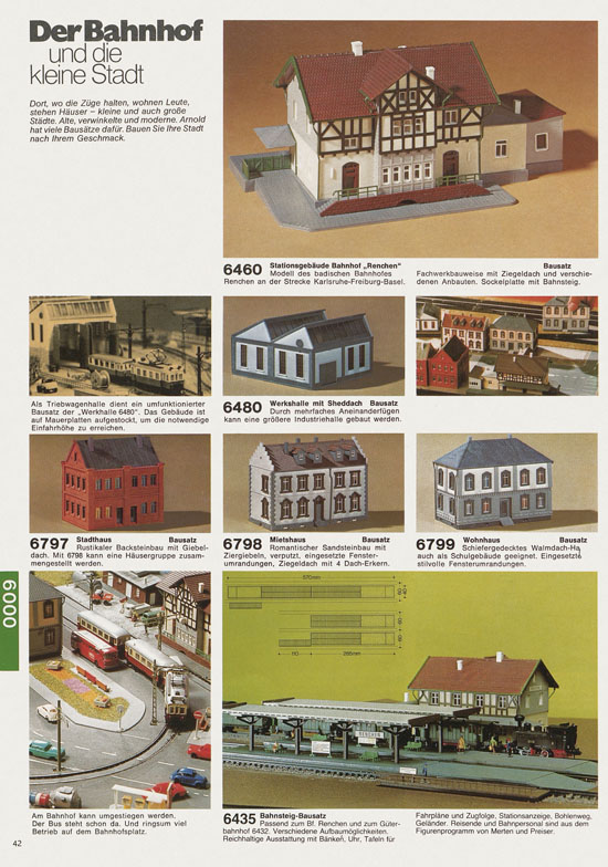 Seite 42 Arnold Katalog N-Modellbahnen 1978-1979