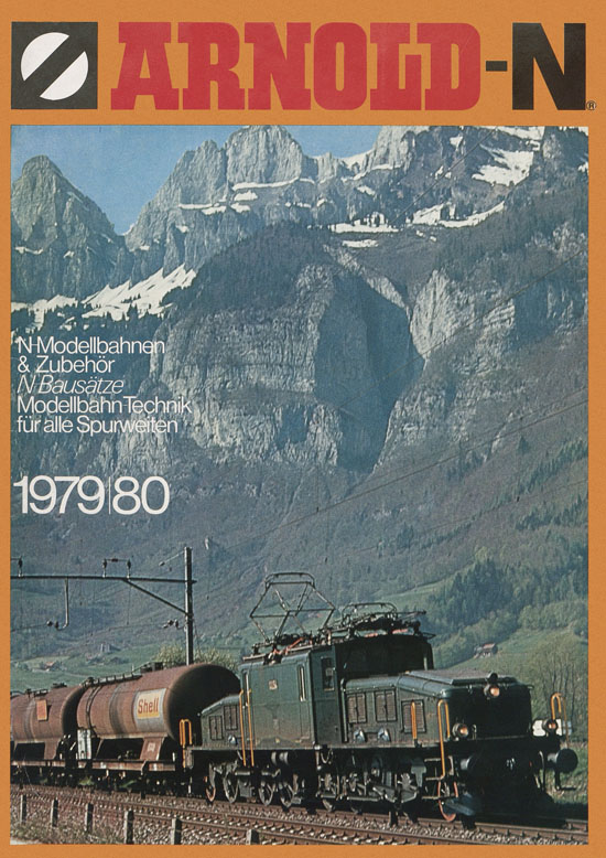 Seite 1 Arnold Katalog N-Modellbahnen 1979-1980