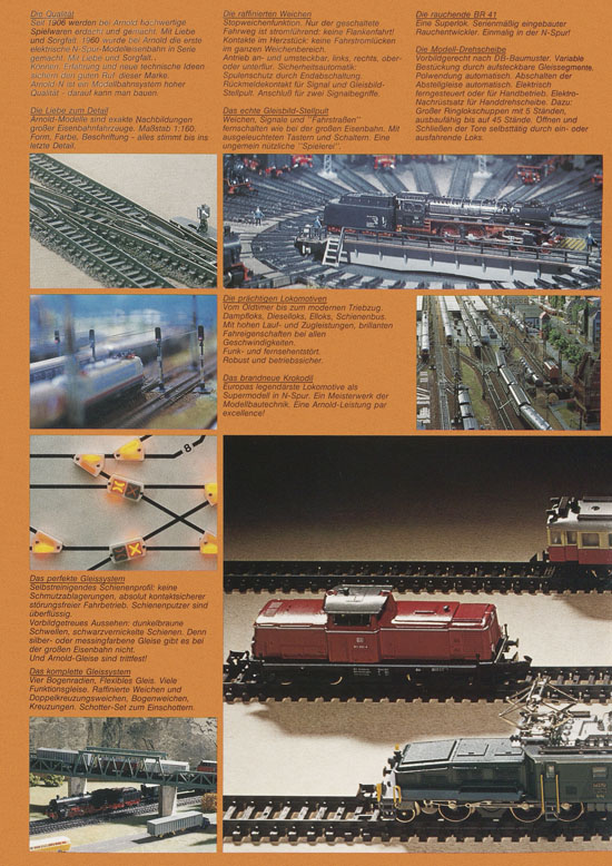Seite 2 Arnold Katalog N-Modellbahnen 1979-1980