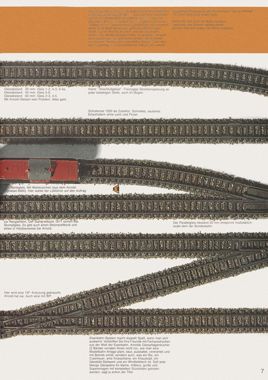 Seite 9 Arnold Katalog N-Modellbahnen 1979-1980