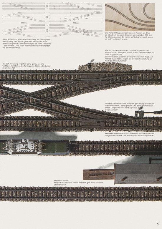 Seite 11 Arnold Katalog N-Modellbahnen 1979-1980