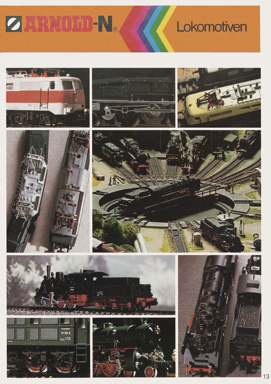Seite 15 Arnold Katalog N-Modellbahnen 1979-1980