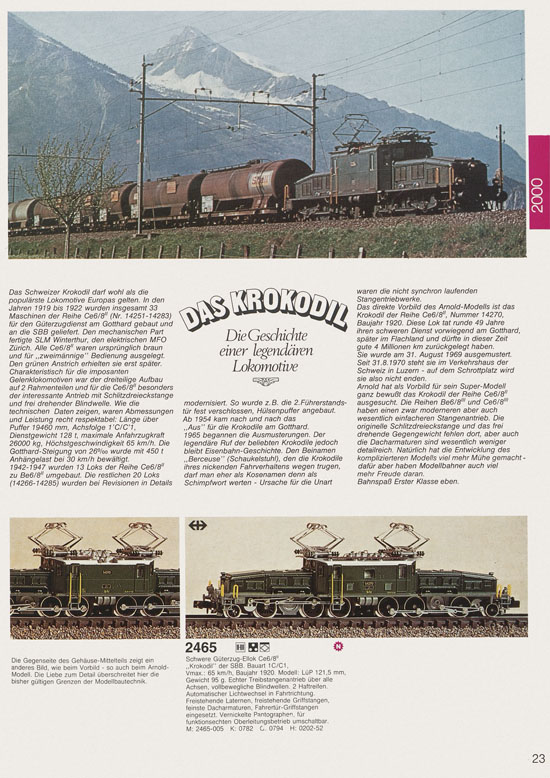 Seite 25 Arnold Katalog N-Modellbahnen 1979-1980