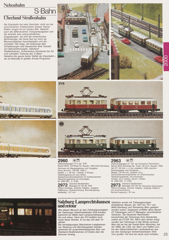 Arnold Katalog N-Modellbahnen 1979-1980