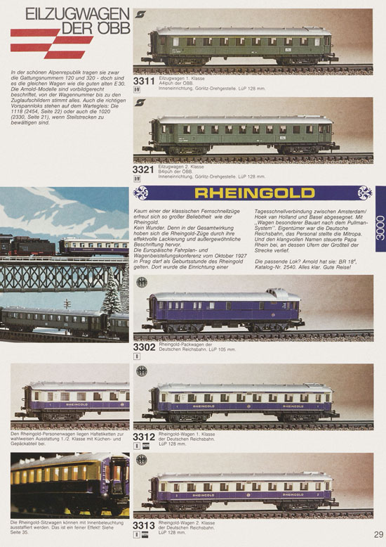 Seite 31 Arnold Katalog N-Modellbahnen 1979-1980