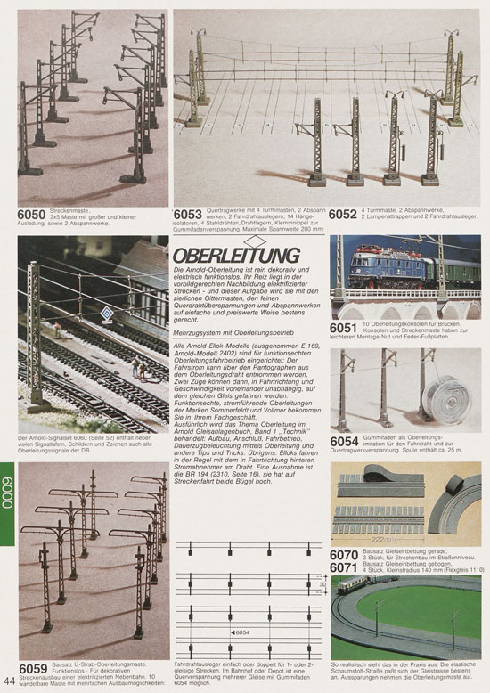 Seite 46 Arnold Katalog N-Modellbahnen 1979-1980
