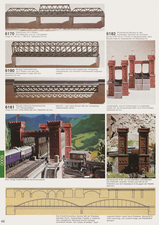Seite 48 Arnold Katalog N-Modellbahnen 1979-1980